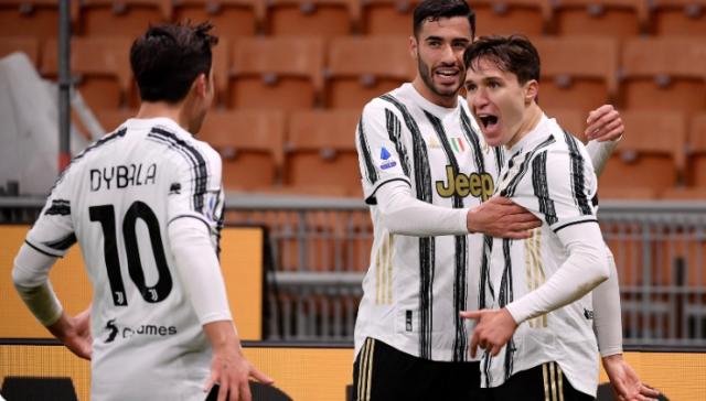 V站-【意甲】小基耶萨双响 尤文3比1获胜 米兰金身告破